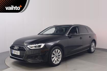 Audi A4 Avant Business 35 TFSI 110 kW MHEV S tronic / Webasto kaukosäädöllä / Vetokoukku / Siistikuntoinen -