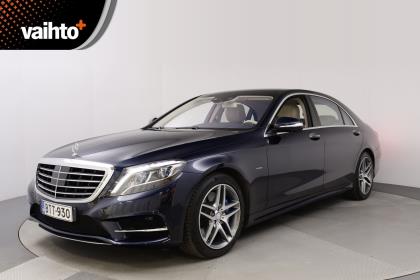 Mercedes-Benz S 500e L AMG / Suomiauto / 2-omisteinen / Night Vision / Distronic / Ilma-alusta / Dynaamiset istuimet