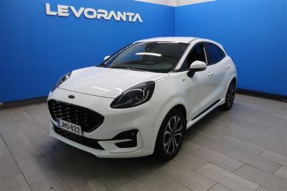 Ford Puma 1.0 EcoBoost Hybrid (mHEV) 125hv M6 ST-Line 5-ovinen | Tehdastakuu | 1-om. | P-kamera | HF-luukku |