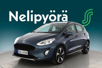 Ford Fiesta 1.0 EcoBoost Hybrid (mHEV) 125hv M6 Active 5-ovinen - Korkokampanja alk. 3.99% + kulut! - *Suomi-aut