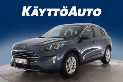 Ford Kuga 1,5 EcoBlue 120hv A8 FWD Titanium **1-om / Hud / Vetokoukku / Pa-lämmitin**