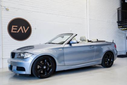 BMW 135 A 135i E88 Cabrio / Suomi-auto / 306hp / Xenon / Tutka / Nahat / Sport-penkit / ym.ym.