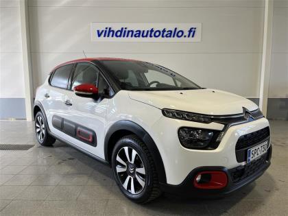 Citroen C3 PureTech 110 Limited Automaatti  / LED-ajovalot / CarPlay&AndroidAuto / Tehdastakuu / Keyless /