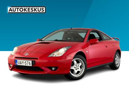 Toyota Celica 1,8 VVT-i 3ov ** 2 omistajaa / Ilmastointi / Lämpöpaketti ** - Rahoitus 2,99 % + kulut