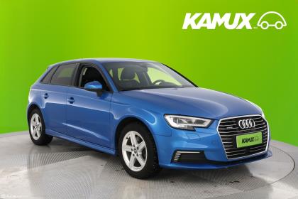 Audi A3 Sportback Business 40 e-tron // Digimittaristo / LED / Tutkat / Nahka-Alcantara / 2x Renkaat //