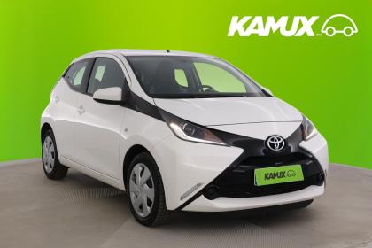 Toyota Aygo 1,0 VVT-i x-play 5ov / Vakionopeudensäädin / Illmastointi / 2x renkaat / BT audio / 1-omisteinen Suo