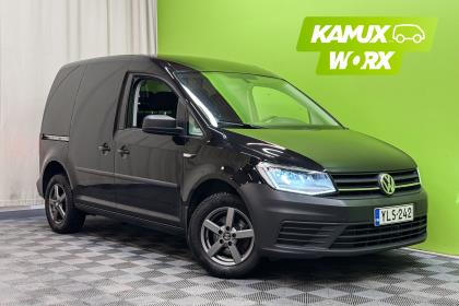 Volkswagen Caddy 2,0 TDI 55 kW SIS ALV / Webasto kaukkarilla / Modul System -hyllyt / Vakkari / P-tutka / 2x renkaat!