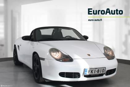 Porsche Boxster 3.2, S/ *Erikoisnahkaverhoilu*/ *Helmiäisvalkoinen*/ Sähkökatto/ Vakionopeudensäädin/ Becker -soitin