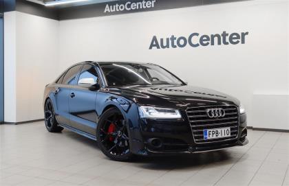 Audi A8 Sedan 3,0 V6 TDI + S8 Look + Hieronta & Tuuletus + ACC + B&O + Webasto + HUD + Audi Design Selection