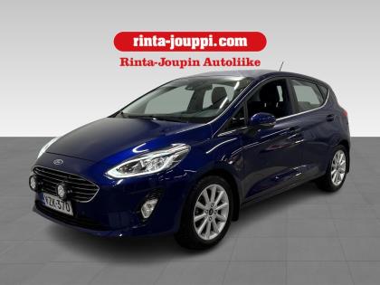 Ford Fiesta 1,0 EcoBoost 100hv M6 Titanium 5-ovinen - Suomi-auto, vakionopeudensäädin, peruutuskamera, lämmitett