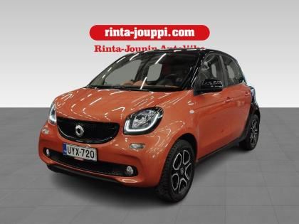 Smart Forfour passion 52 kW - Juuri huollettu, Kahdet renkaat, Passion varustelu, Automaatti ilmastointi, ISOFIX