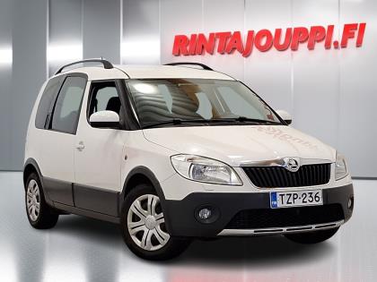 Skoda Roomster 1,2 TSI 105 Adventure - 1. omistajalta, Merkkihuollettu alusta saakka,Vetokoukku - J. autoturva - Il