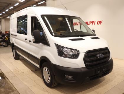 Ford Transit Van 350 2,0 TDCi 130 hv A6 Etuveto Trend L3H2 3,39 - KIINTEÄ 1,9% KORKO + KULUT - KIINTEÄ 1,9% KORKO