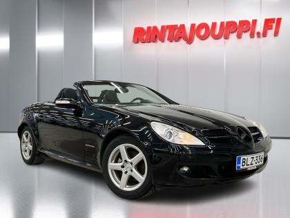 Mercedes-Benz SLK 200 Kompressor - Avoauto, Nahkasisusta, Vakkari - Ilmainen kotiintoimitus!