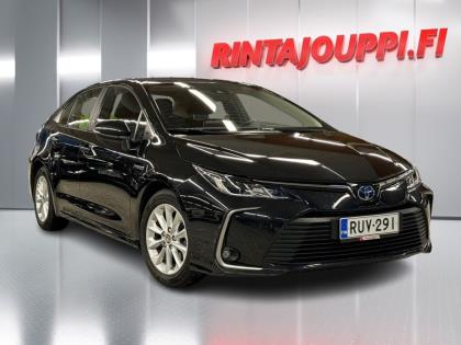 Toyota Corolla Sedan 1,8 Hybrid Active - Peruutuskamera, Vakionopeussäädin - J. autoturva - Ilmainen kotiintoimitus