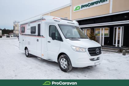 Weinsberg Caracompact 640 Meg Edition [pepper] Mercedes 317 CDI 170 hv  | Automaatti, erillisvuoteet **MESSUEDUT VOIMASSA TAMMIKUUN LOPPUUN!**