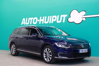 Volkswagen Passat Variant GTE Plug-In Hybrid 160 kW DSG-aut ** Adapt. vakkari / Nahka-alcantara / Sähkökontti **