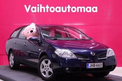 Nissan Primera 1,8 85 Tekna 5-vaiht. 5-ov. Wagon Traveller / Vakkari / Aut.Ilmastointi / Lohko&Sisäpistoke