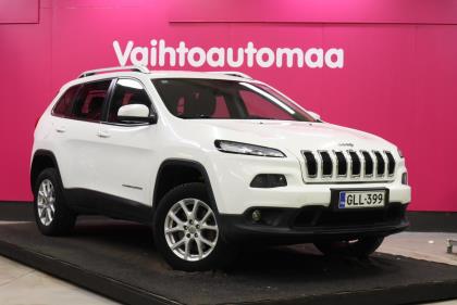 Jeep Cherokee 2,0 MultiJet 140hv MT6 4WD Longitude / Suomi-auto / Webasto / Vetokoukku / Keyless GO / Bluetooth