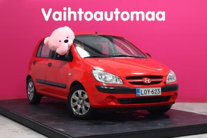 Hyundai Getz 5D GETZ MPV OSAMAKSULLA / Lohkolämmitin ja sisäpistoke / Jakopää huollettu / Ilmastointi /