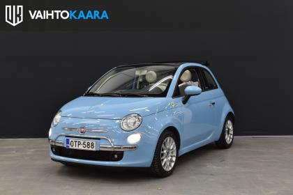 Fiat 500C Lounge 0,9 TwinAir 85hv S&S Bensiini # Juuri katsastettu, Uudet nastat, Tutka, Autom. ilmastointi, A