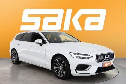 Volvo V60 T6 TwE AWD Momentum aut ** 1 Om. / Webasto / Koukku / LED / Navi / Kaistavahti / Sporttinahat **