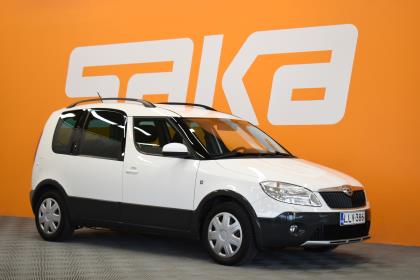 Skoda Roomster 1,2 TSI 85 Adventure ** Suomi-auto / Ilmastointi / Cruise / Lohkolämmitin & sisäpistoke / Aux-in **